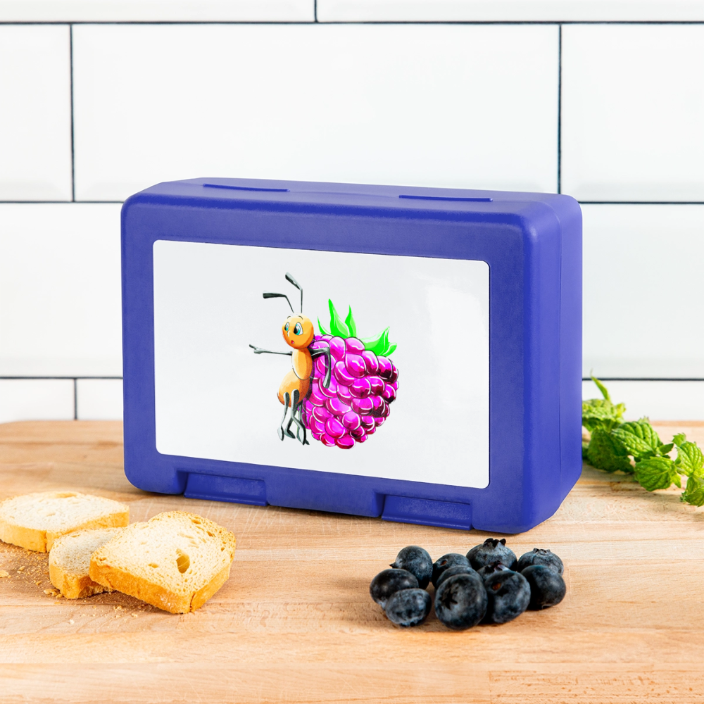 Magical Meadows - Ant and Bery - Lunchbox - royal blue