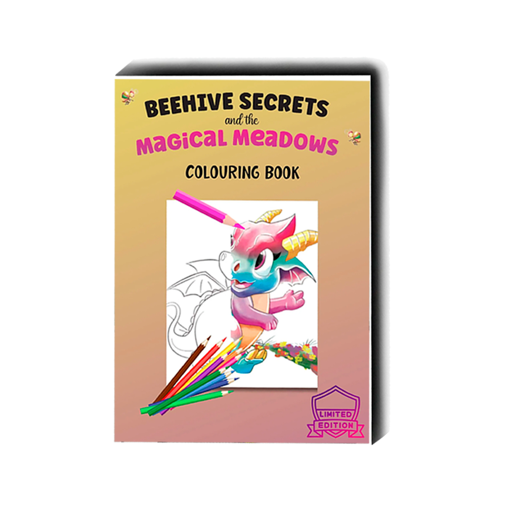 Beehive Secrets - Printable Coloring Book - Limited Edition