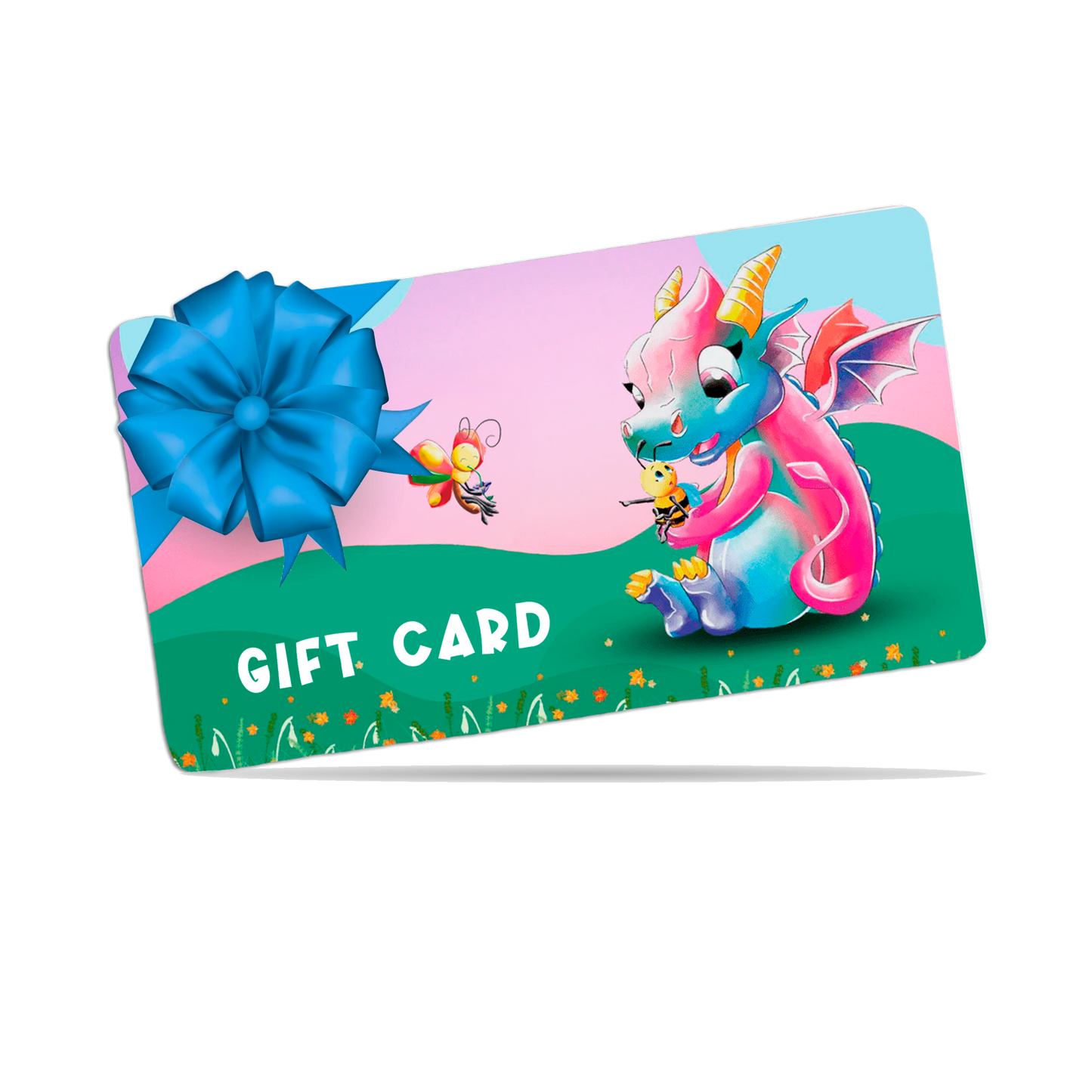 Light Shadow and Ink Children's Books Gift Card