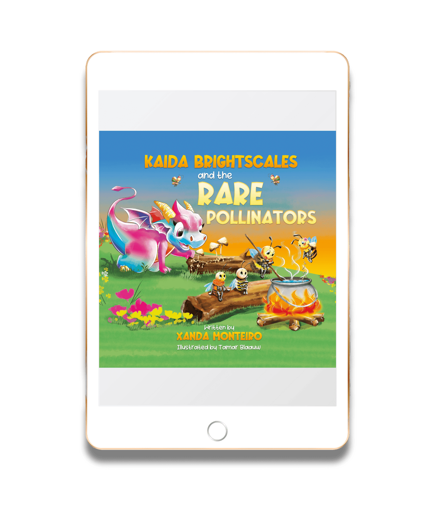 Light Shadow and Ink Children's Books Kaida Brightscales and the Rare Pollinators - Ebook