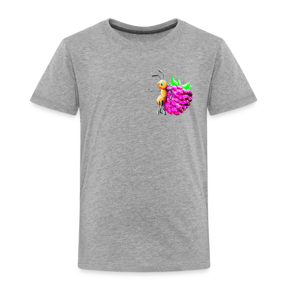 Magical Meadows - Ant and Berry - Kids' Premium T-Shirt - heather grey