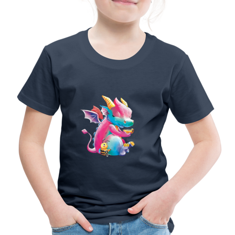 Magical Meadows - Tea Break - Kids' Premium T-Shirt - navy
