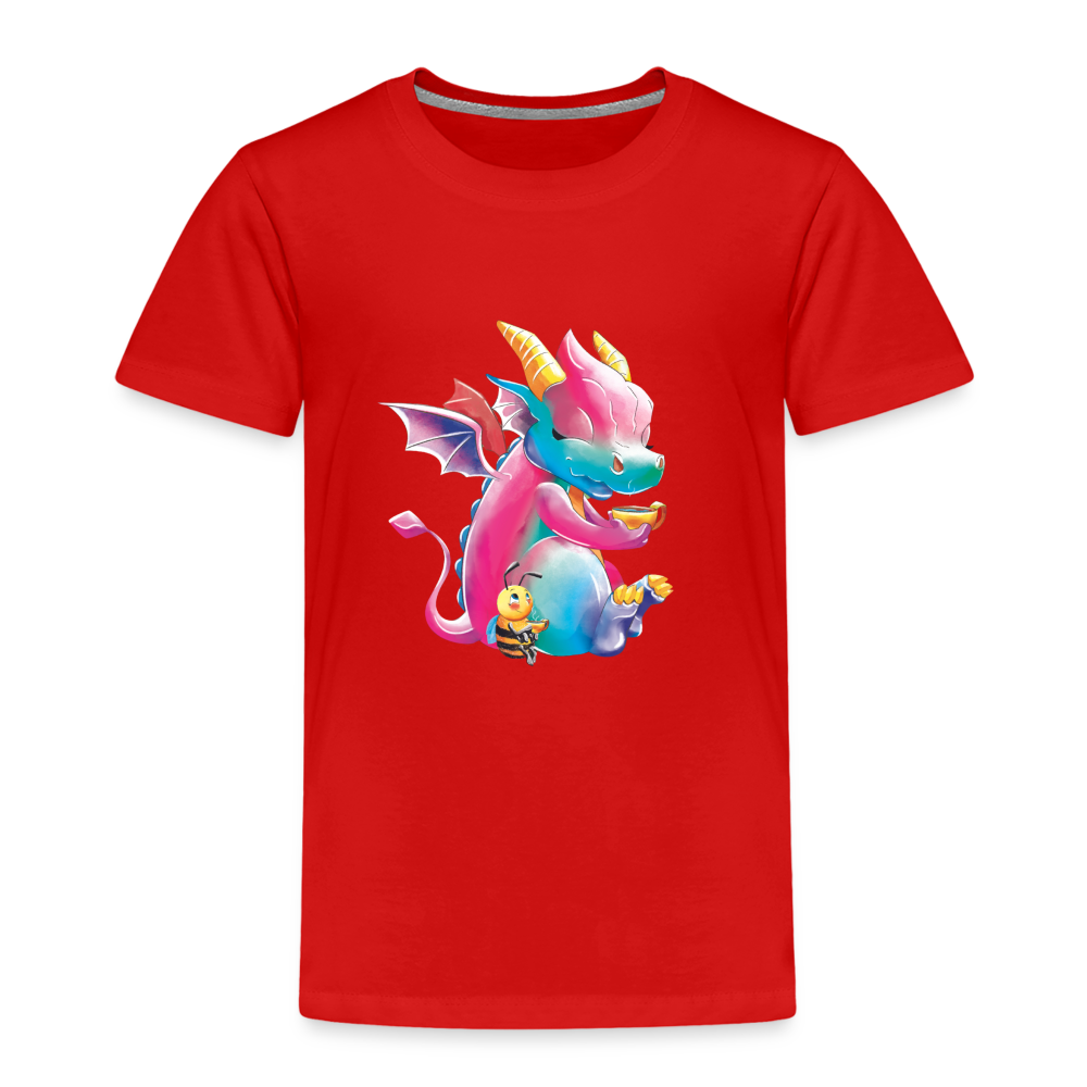 Magical Meadows - Tea Break - Kids' Premium T-Shirt - red