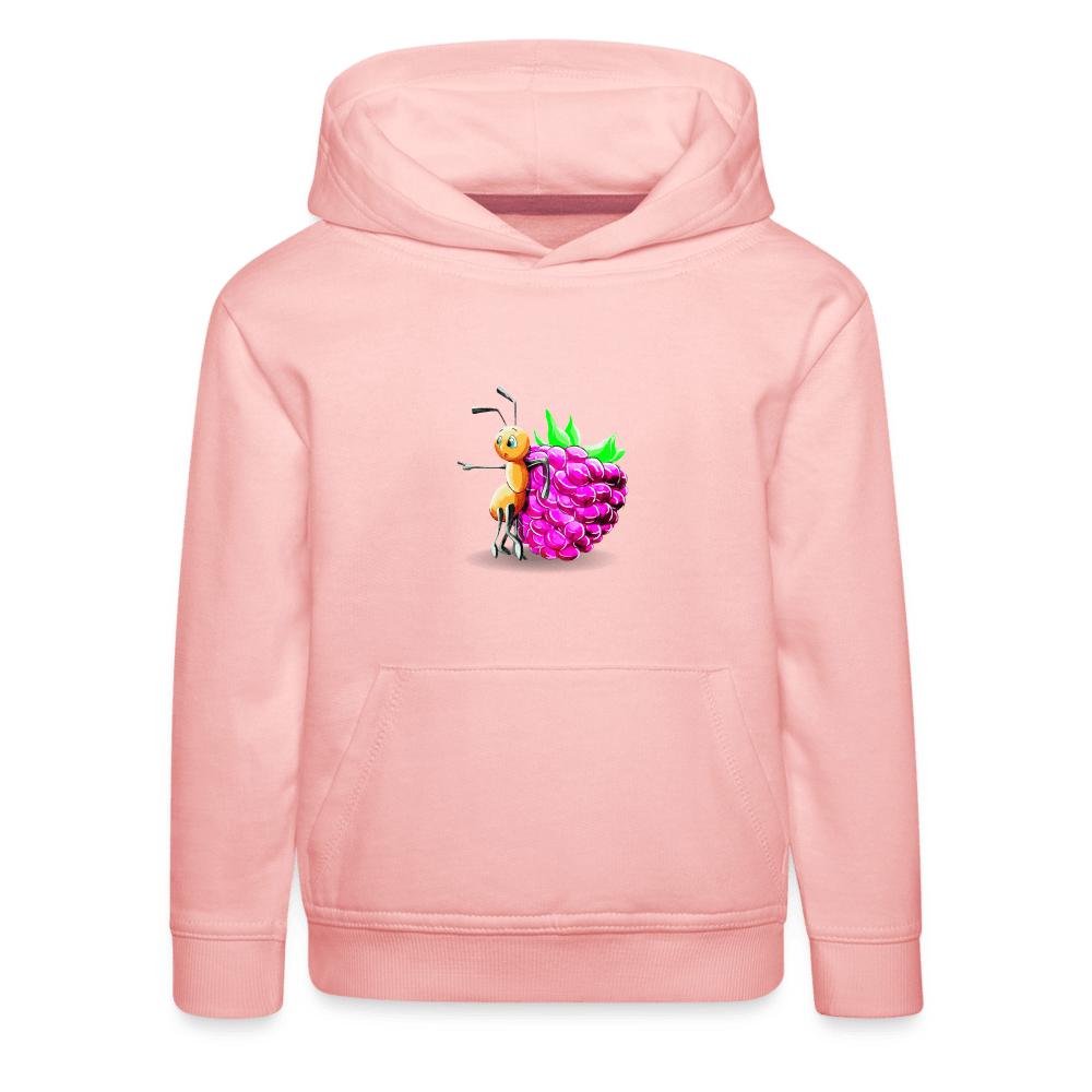 SPOD Kids' Premium Hoodie | Spreadshirt 654 crystal pink / 98/104 (3-4 Years) Magical Meadows - Ant and Berry - Kids' Premium Hoodie