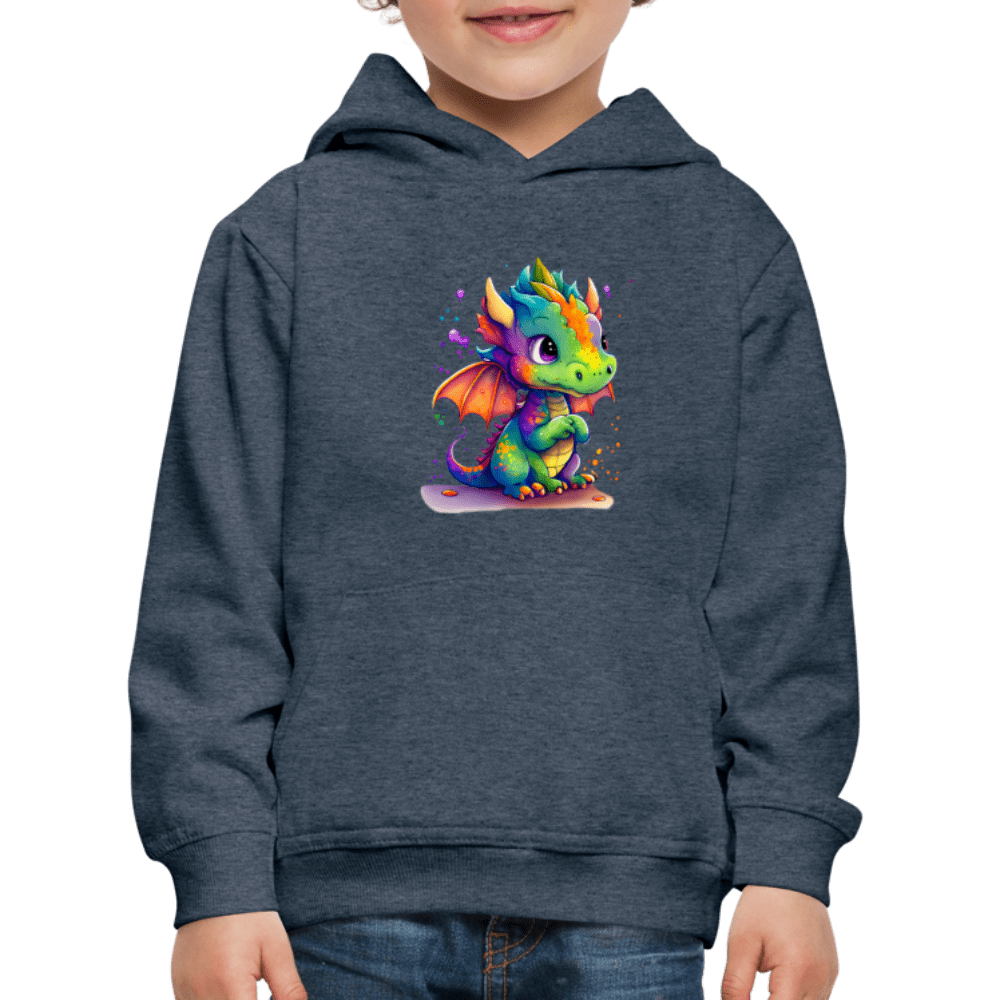 SPOD Kids' Premium Hoodie | Spreadshirt 654 Kaida Brightscale (D2) Kids' Premium Hoodie