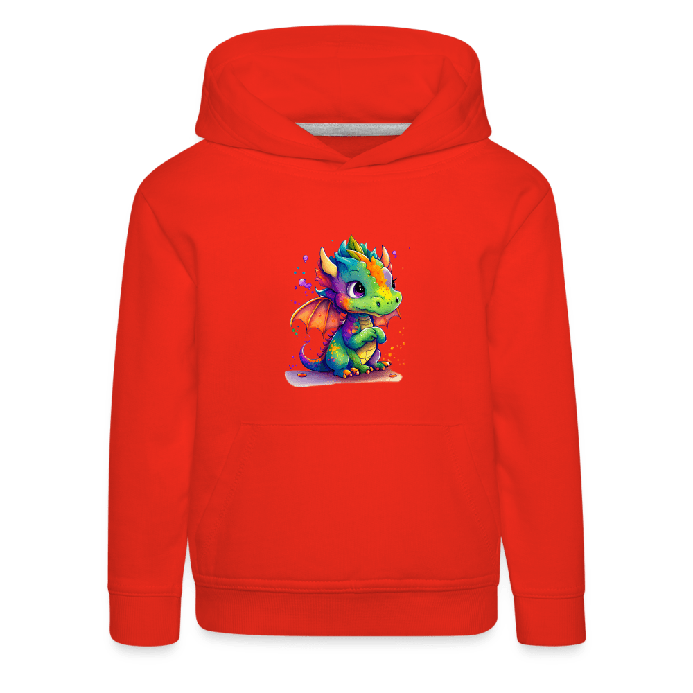 SPOD Kids' Premium Hoodie | Spreadshirt 654 Kaida Brightscale (D2) Kids' Premium Hoodie