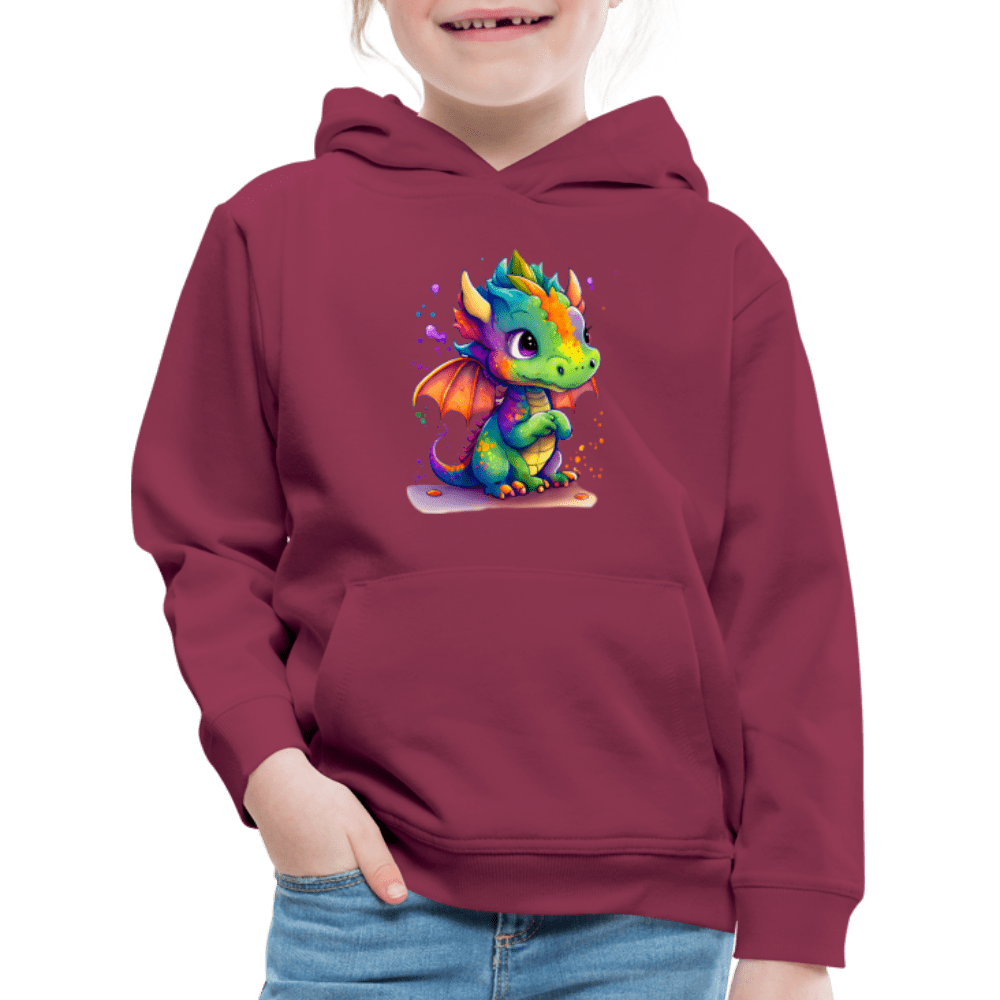 SPOD Kids' Premium Hoodie | Spreadshirt 654 Kaida Brightscale (D2) Kids' Premium Hoodie