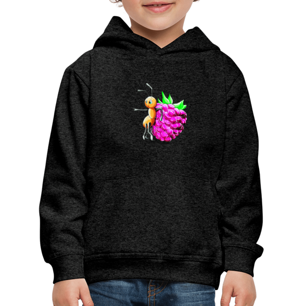 SPOD Kids' Premium Hoodie | Spreadshirt 654 Magical Meadows - Ant and Berry - Kids' Premium Hoodie