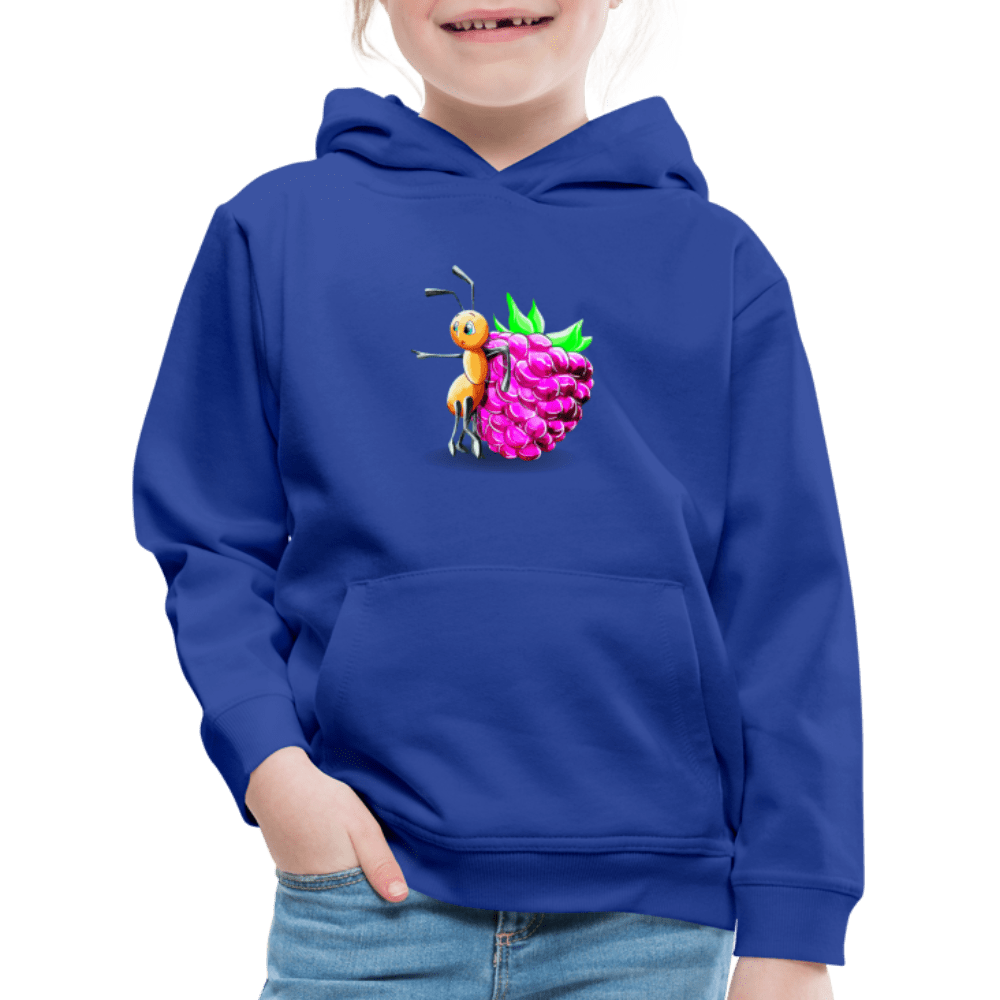 SPOD Kids' Premium Hoodie | Spreadshirt 654 Magical Meadows - Ant and Berry - Kids' Premium Hoodie