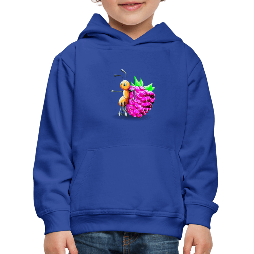SPOD Kids' Premium Hoodie | Spreadshirt 654 Magical Meadows - Ant and Berry - Kids' Premium Hoodie