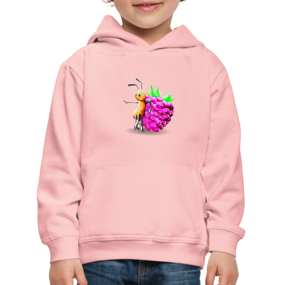 SPOD Kids' Premium Hoodie | Spreadshirt 654 Magical Meadows - Ant and Berry - Kids' Premium Hoodie