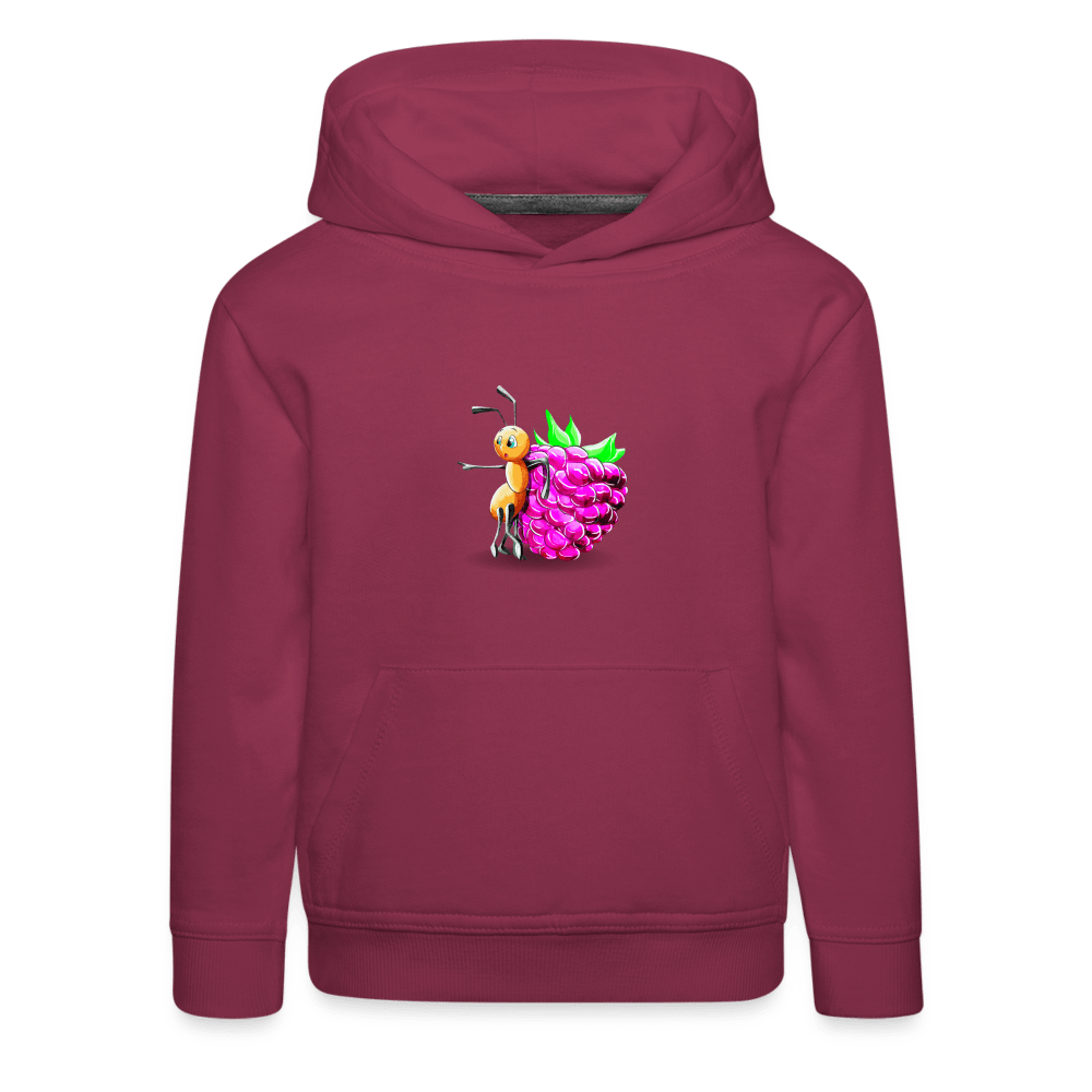 SPOD Kids' Premium Hoodie | Spreadshirt 654 Magical Meadows - Ant and Berry - Kids' Premium Hoodie