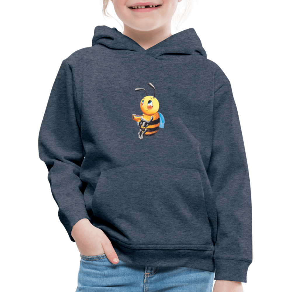 SPOD Kids' Premium Hoodie | Spreadshirt 654 Magical Meadows - Happy Bella - Kids' Premium Hoodie
