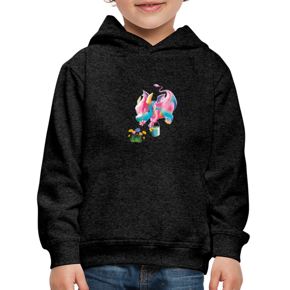 SPOD Kids' Premium Hoodie | Spreadshirt 654 Magical Meadows - Kaida Pollinating - Kids' Premium Hoodie