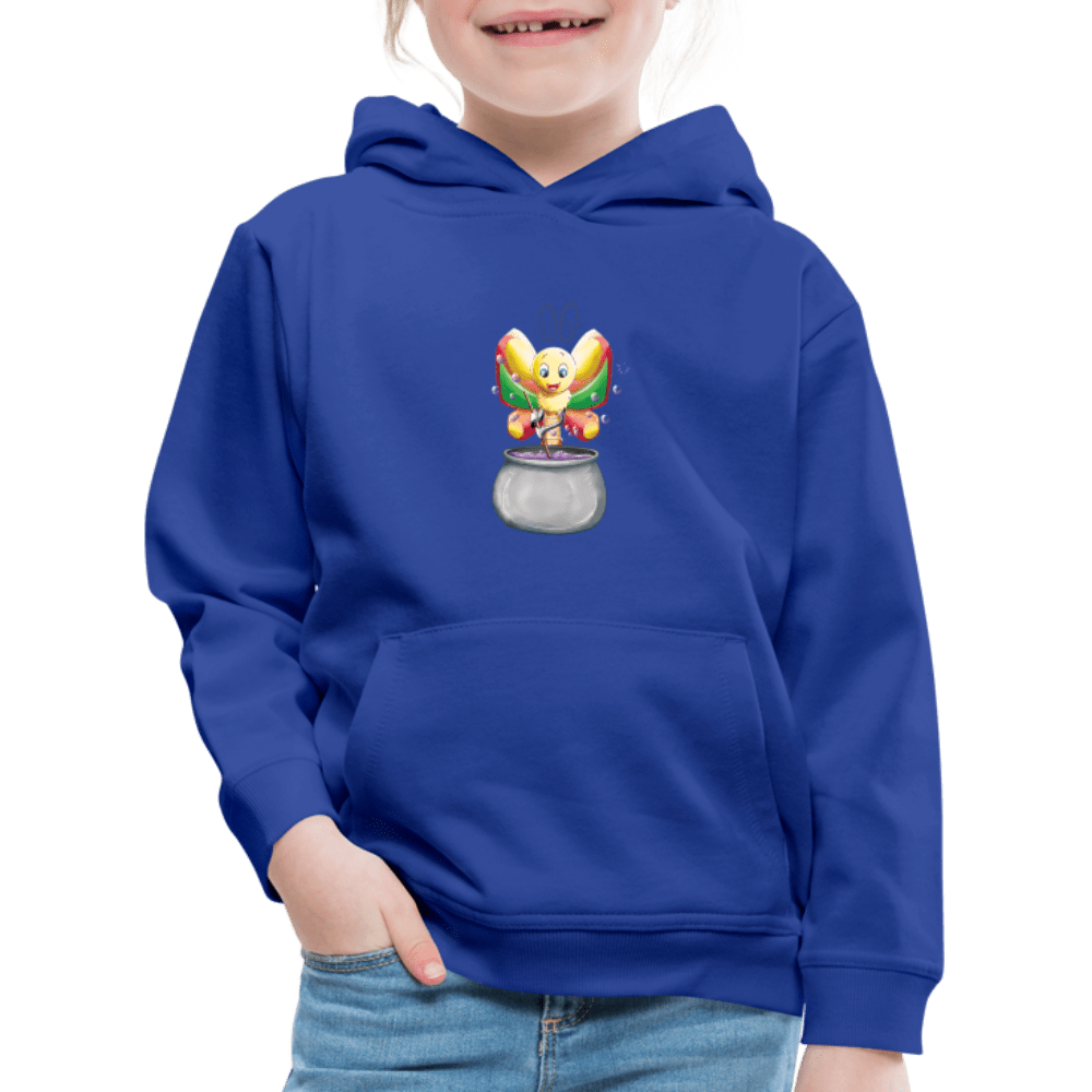 SPOD Kids' Premium Hoodie | Spreadshirt 654 Magical Meadows - Magic Butterfly - Kids' Premium Hoodie