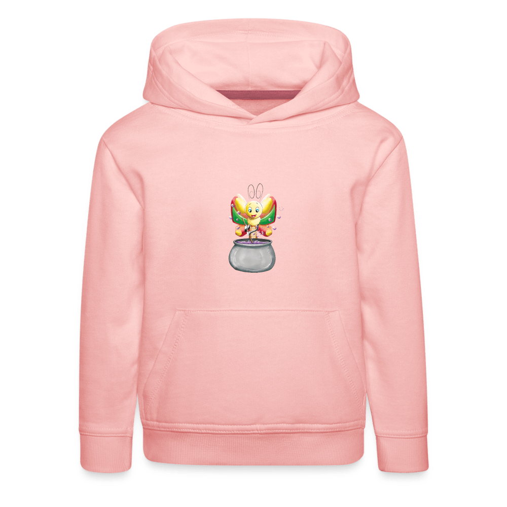 SPOD Kids' Premium Hoodie | Spreadshirt 654 Magical Meadows - Magic Butterfly - Kids' Premium Hoodie