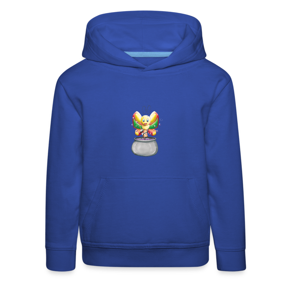 SPOD Kids' Premium Hoodie | Spreadshirt 654 Magical Meadows - Magic Butterfly - Kids' Premium Hoodie