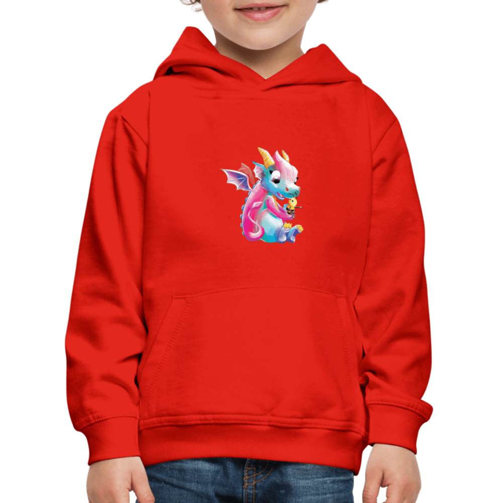SPOD Kids' Premium Hoodie | Spreadshirt 654 Magical Meadows - Over There - Kids' Premium Hoodie