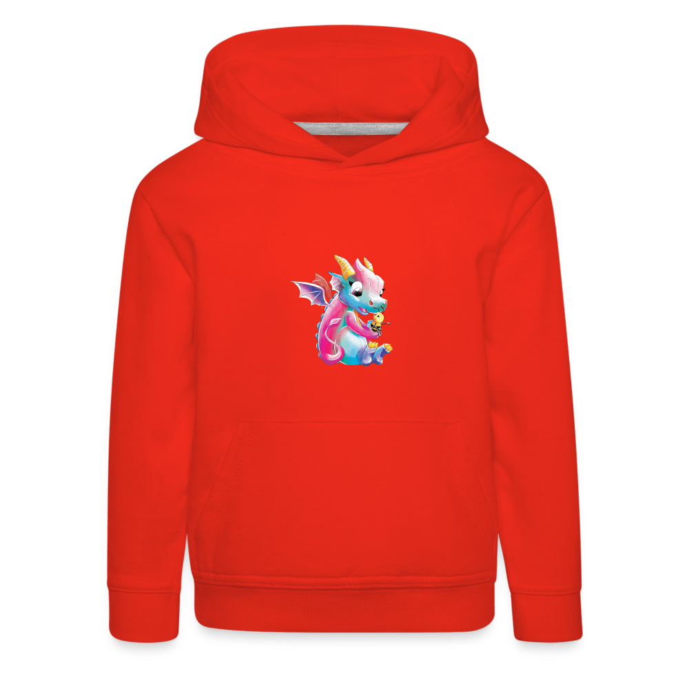 SPOD Kids' Premium Hoodie | Spreadshirt 654 Magical Meadows - Over There - Kids' Premium Hoodie