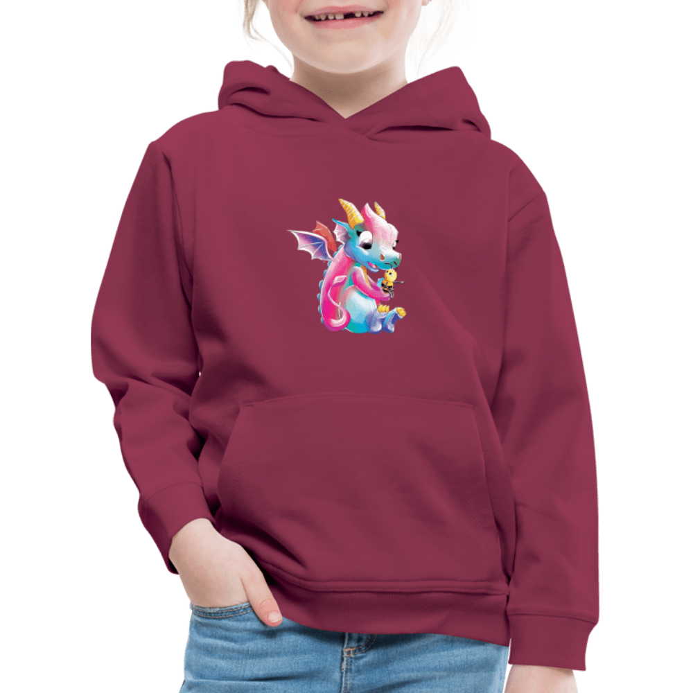 SPOD Kids' Premium Hoodie | Spreadshirt 654 Magical Meadows - Over There - Kids' Premium Hoodie