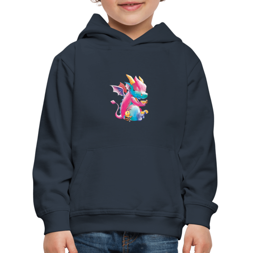 SPOD Kids' Premium Hoodie | Spreadshirt 654 Magical Meadows - Tea Break - Kids' Premium Hoodie
