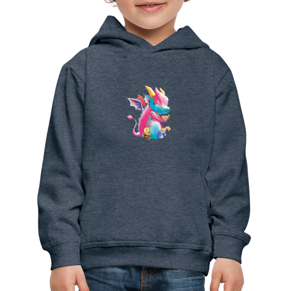 SPOD Kids' Premium Hoodie | Spreadshirt 654 Magical Meadows - Tea Break - Kids' Premium Hoodie