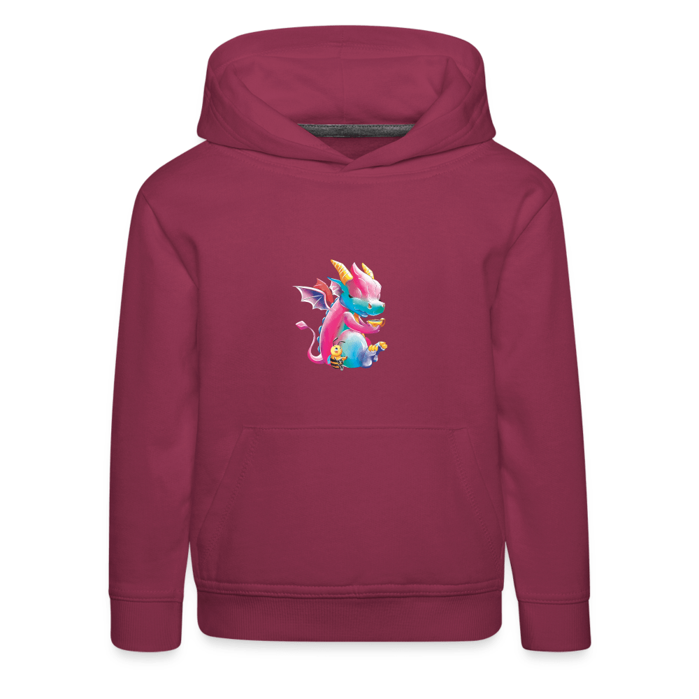SPOD Kids' Premium Hoodie | Spreadshirt 654 Magical Meadows - Tea Break - Kids' Premium Hoodie