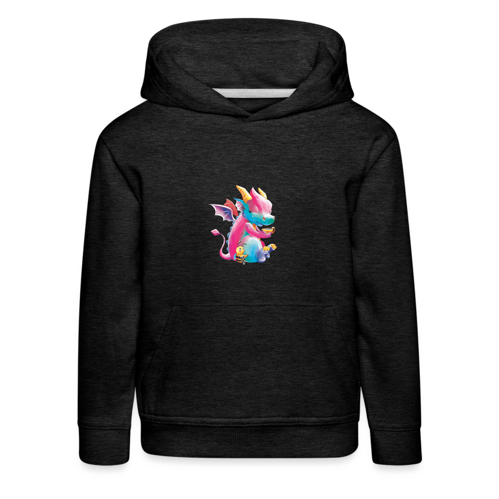 SPOD Kids' Premium Hoodie | Spreadshirt 654 Magical Meadows - Tea Break - Kids' Premium Hoodie