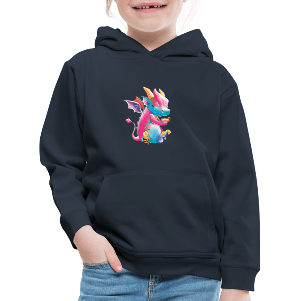 SPOD Kids' Premium Hoodie | Spreadshirt 654 Magical Meadows - Tea Break - Kids' Premium Hoodie