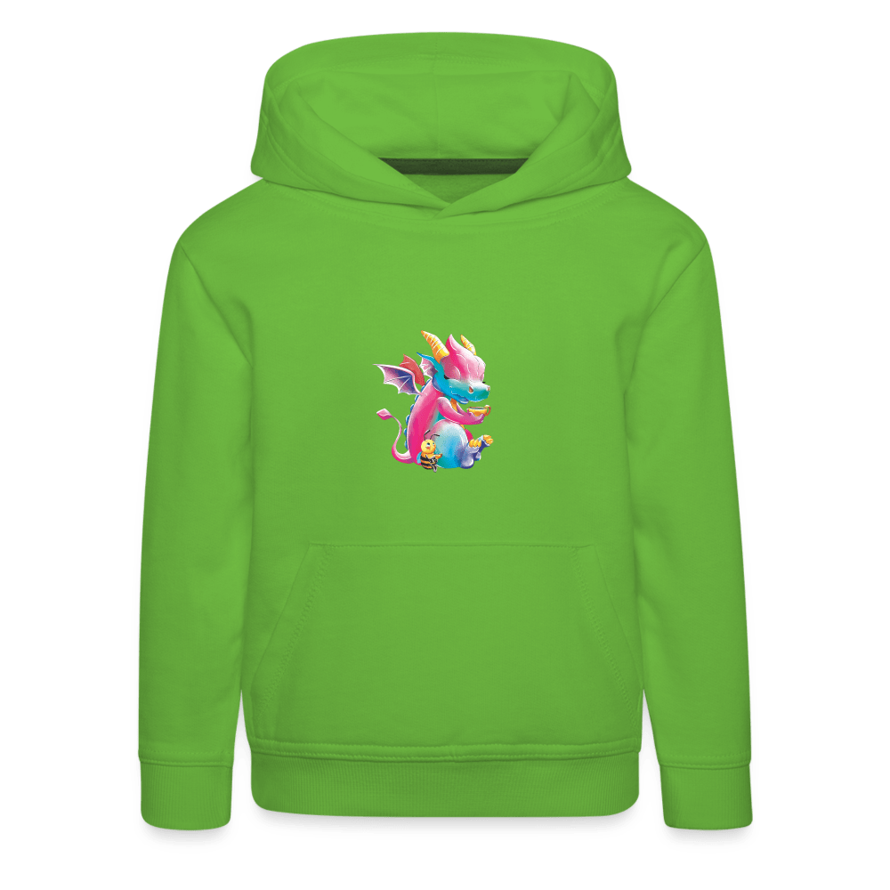 SPOD Kids' Premium Hoodie | Spreadshirt 654 Magical Meadows - Tea Break - Kids' Premium Hoodie