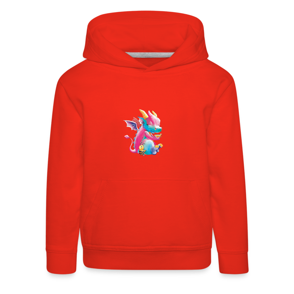 SPOD Kids' Premium Hoodie | Spreadshirt 654 Magical Meadows - Tea Break - Kids' Premium Hoodie