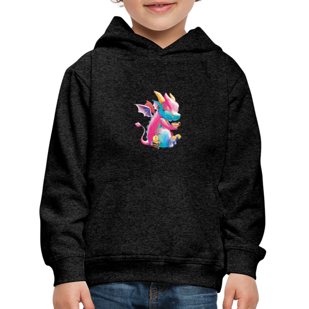 SPOD Kids' Premium Hoodie | Spreadshirt 654 Magical Meadows - Tea Break - Kids' Premium Hoodie