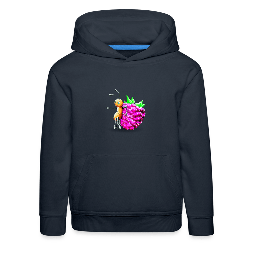 SPOD Kids' Premium Hoodie | Spreadshirt 654 navy / 98/104 (3-4 Years) Magical Meadows - Ant and Berry - Kids' Premium Hoodie