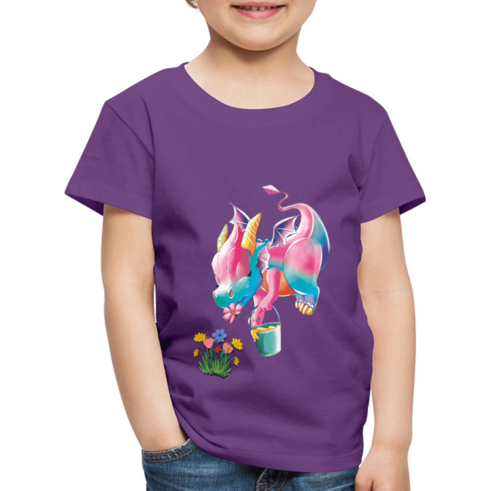 SPOD Kids' Premium T-Shirt | Spreadshirt 814 Magical Meadows - Kaida's Pollinating - Kids' Premium T-Shirt