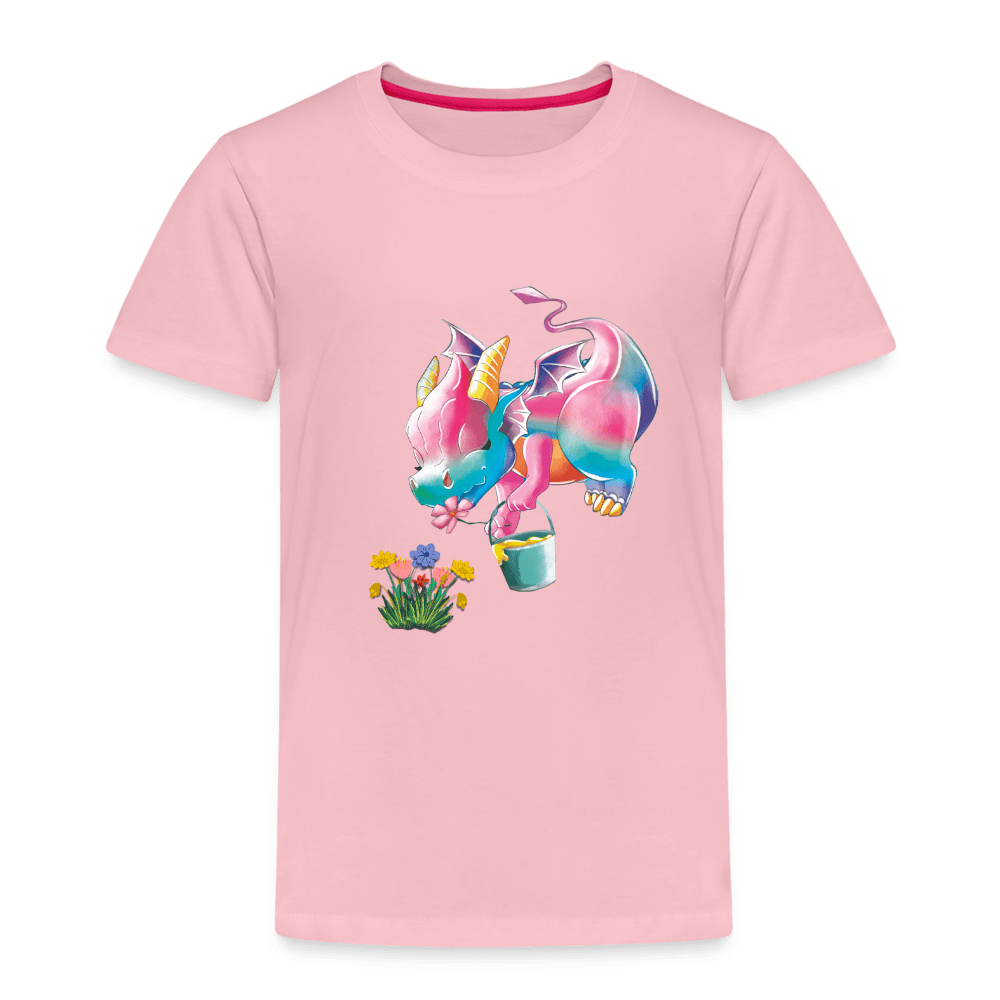 SPOD Kids' Premium T-Shirt | Spreadshirt 814 rose shadow / 98/104 (2 Years) Magical Meadows - Kaida's Pollinating - Kids' Premium T-Shirt