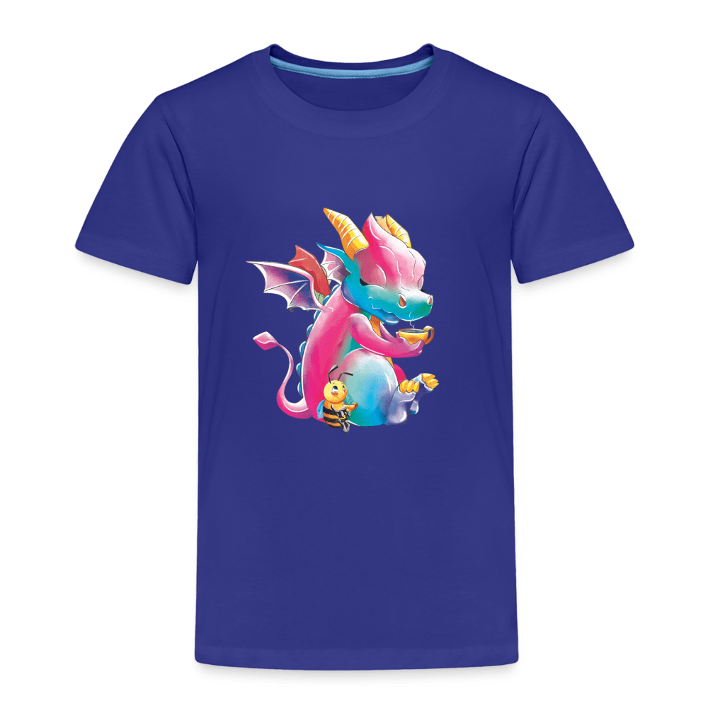 SPOD Kids' Premium T-Shirt | Spreadshirt 814 royal blue / 98/104 (2 Years) Tea Time - Magical Meadows - Children's Premium T-Shirt