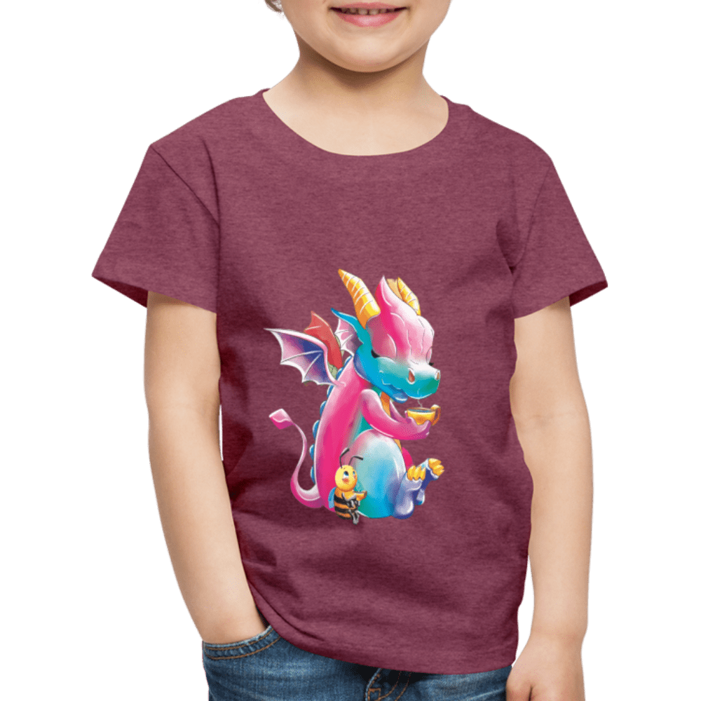 SPOD Kids' Premium T-Shirt | Spreadshirt 814 Tea Time - Magical Meadows - Children's Premium T-Shirt