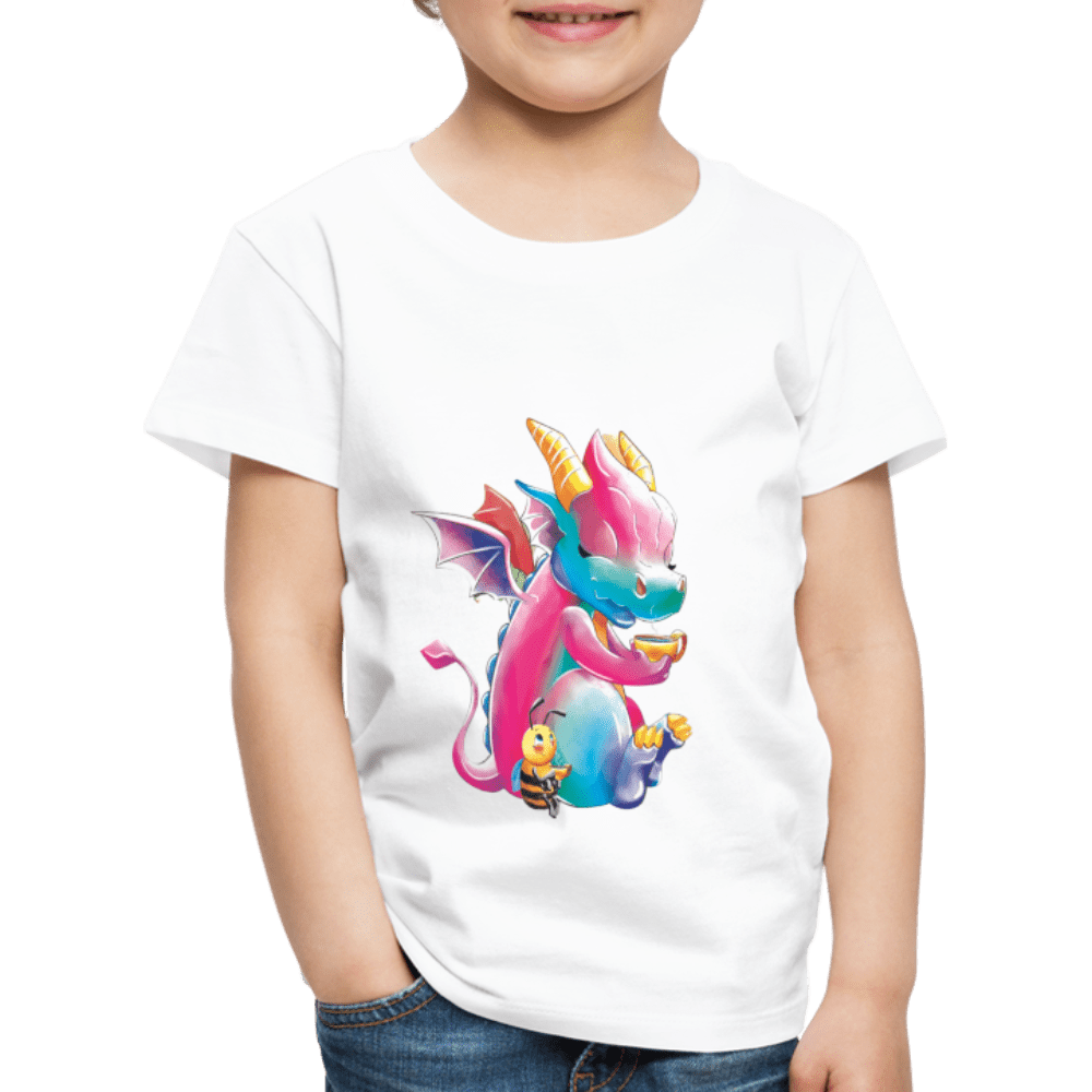 SPOD Kids' Premium T-Shirt | Spreadshirt 814 Tea Time - Magical Meadows - Children's Premium T-Shirt
