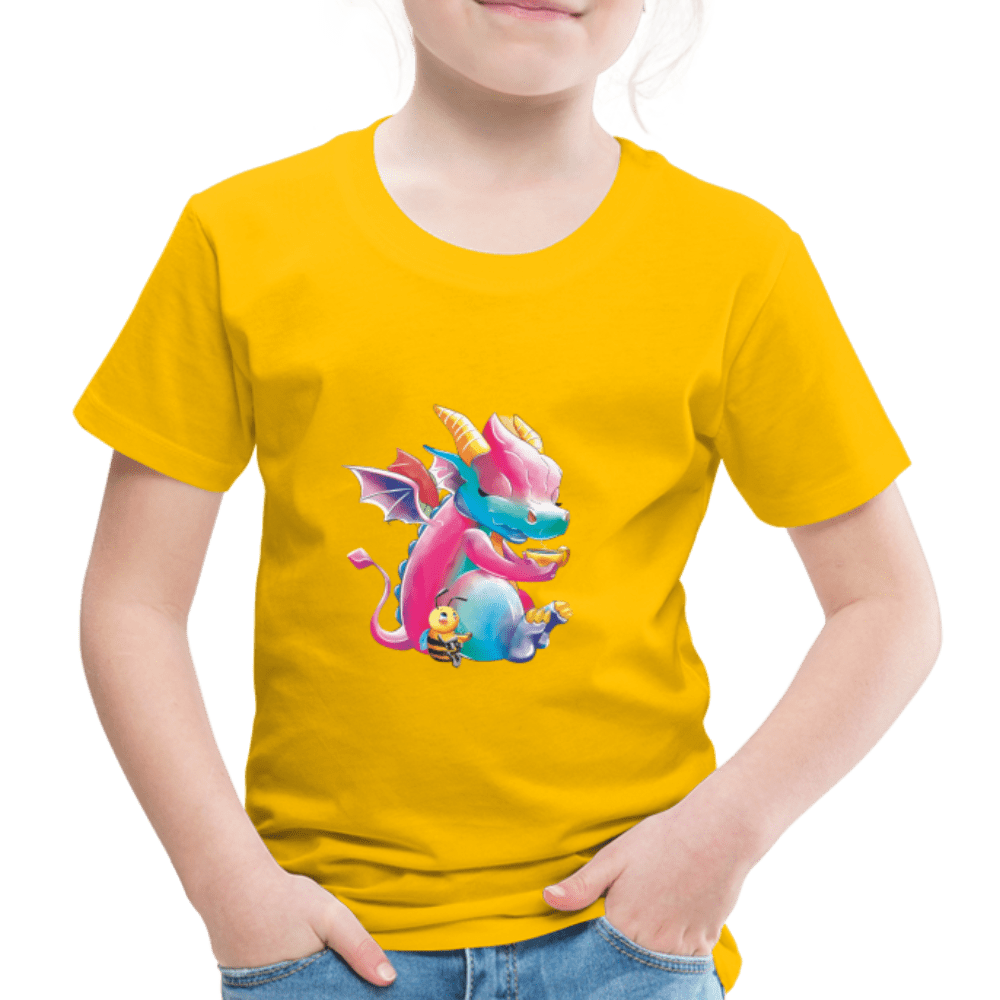 SPOD Kids' Premium T-Shirt | Spreadshirt 814 Tea Time - Magical Meadows - Children's Premium T-Shirt