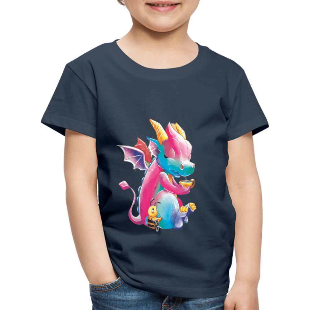 SPOD Kids' Premium T-Shirt | Spreadshirt 814 Tea Time - Magical Meadows - Children's Premium T-Shirt