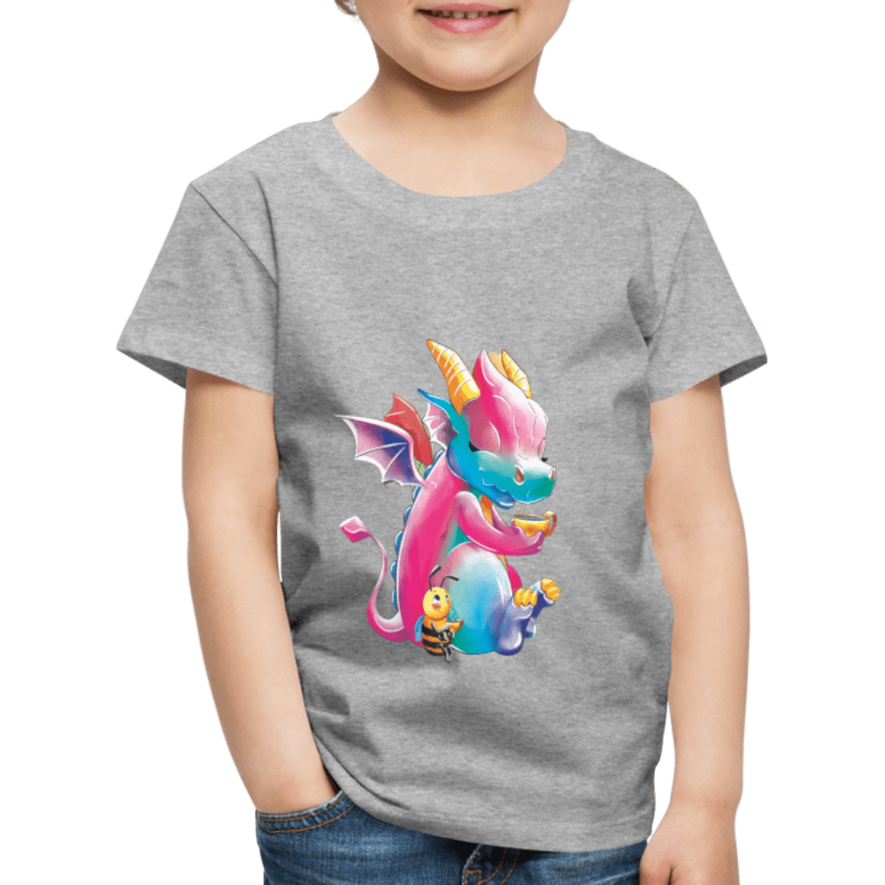SPOD Kids' Premium T-Shirt | Spreadshirt 814 Tea Time - Magical Meadows - Children's Premium T-Shirt
