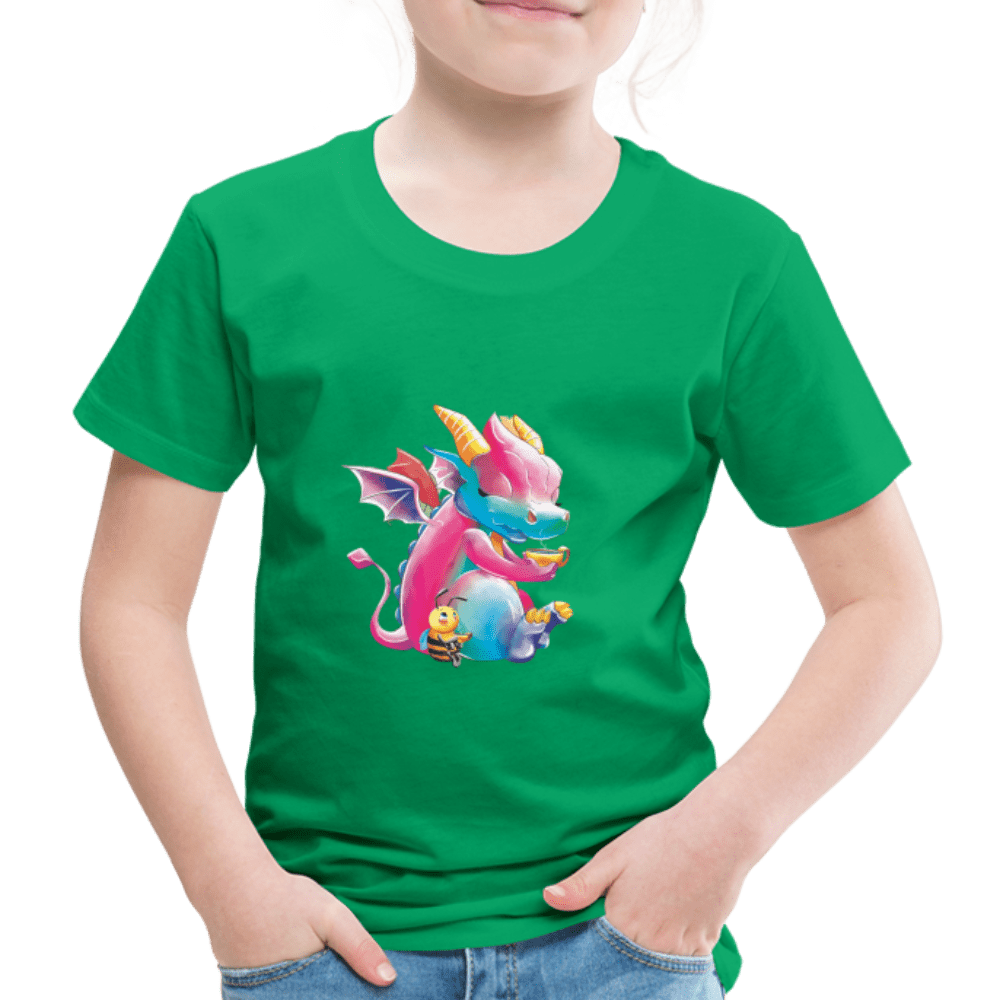 SPOD Kids' Premium T-Shirt | Spreadshirt 814 Tea Time - Magical Meadows - Children's Premium T-Shirt