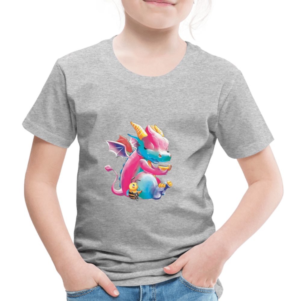 SPOD Kids' Premium T-Shirt | Spreadshirt 814 Tea Time - Magical Meadows - Children's Premium T-Shirt
