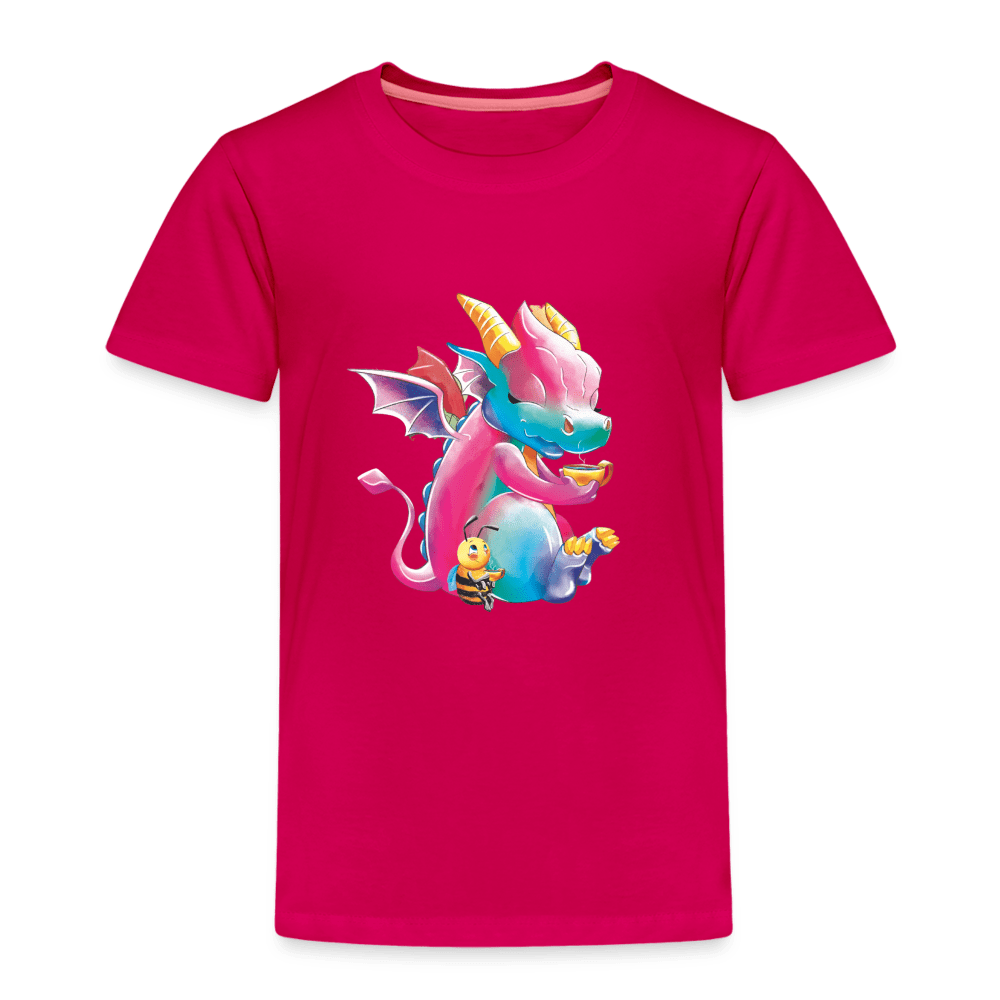 SPOD Kids' Premium T-Shirt | Spreadshirt 814 Tea Time - Magical Meadows - Children's Premium T-Shirt
