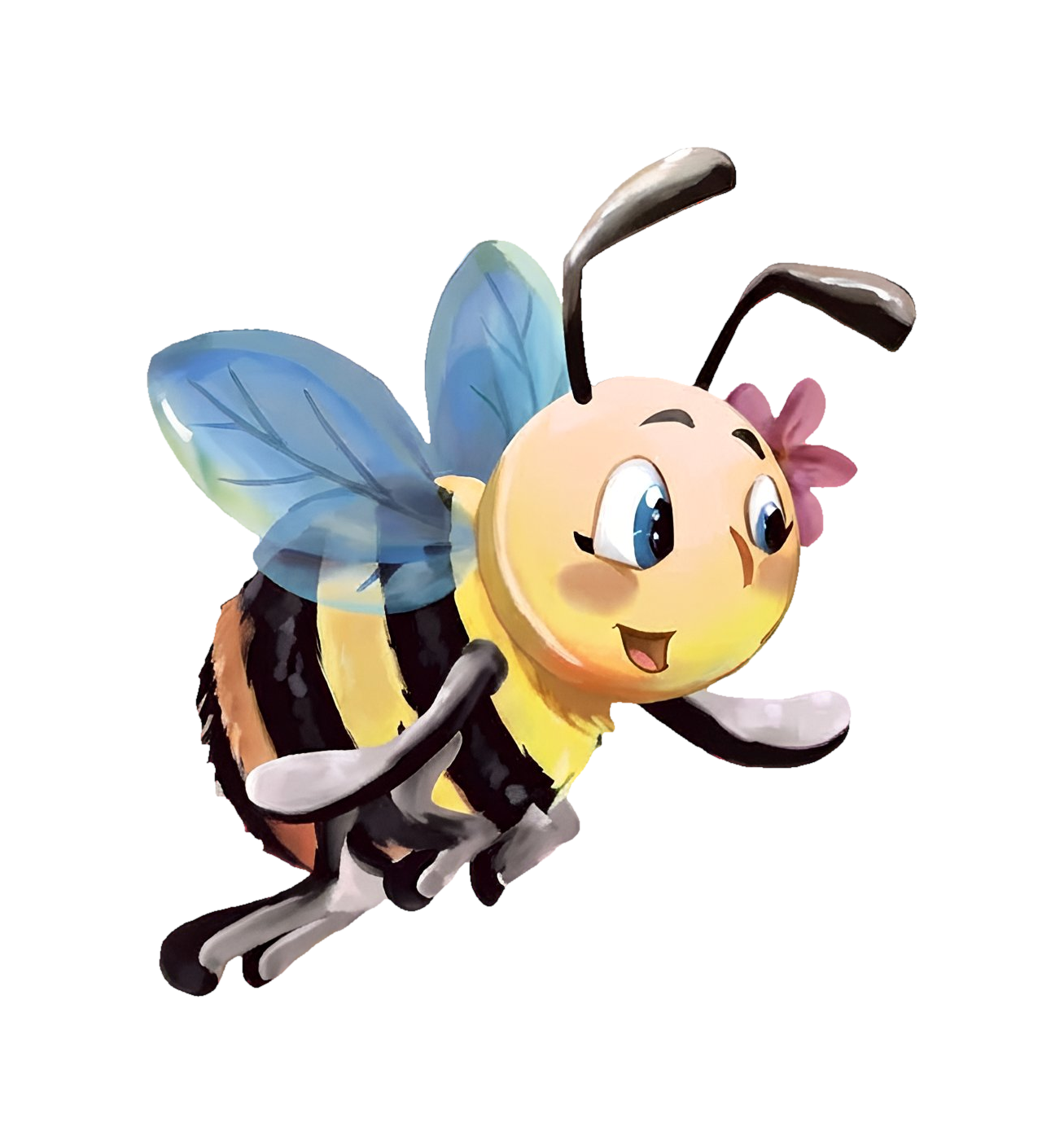 Bella the bee from Beehive Secrets Activity Book One