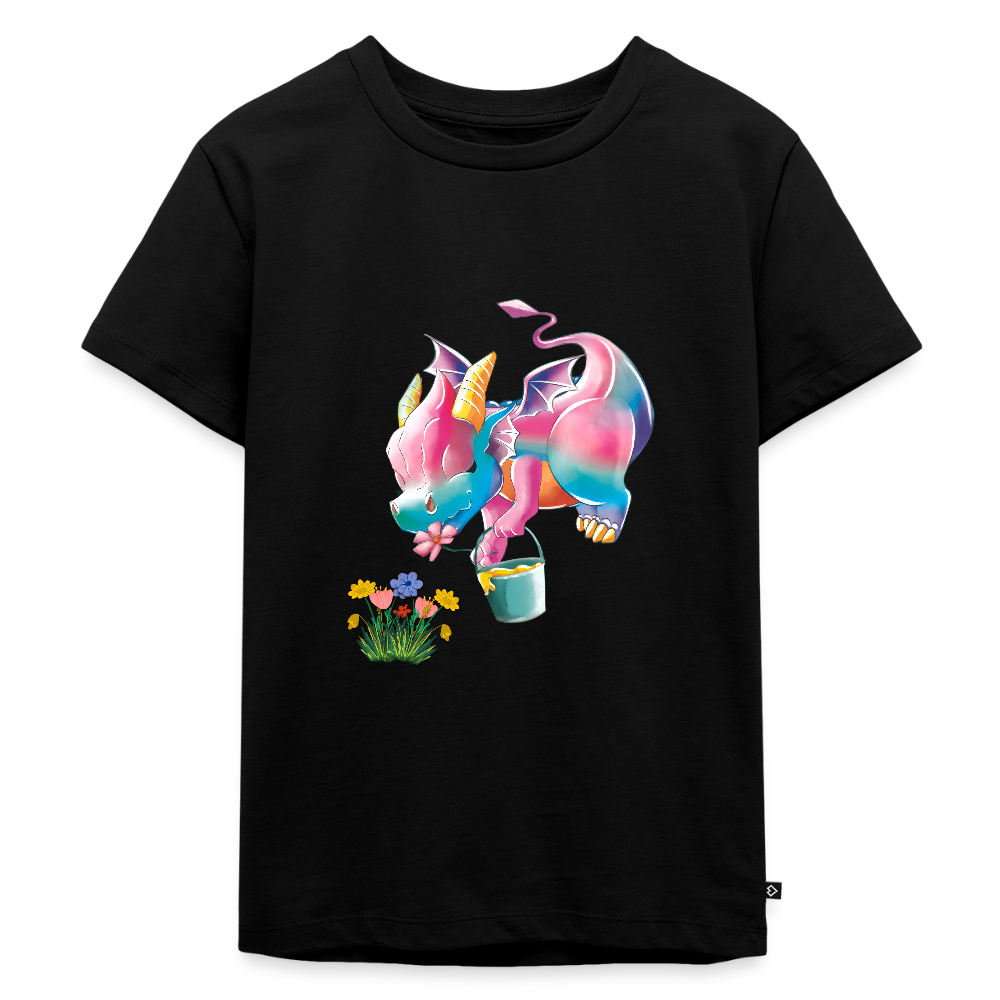 Magical Meadows - Kaida's Pollinating - Kids' Premium T-Shirt - black