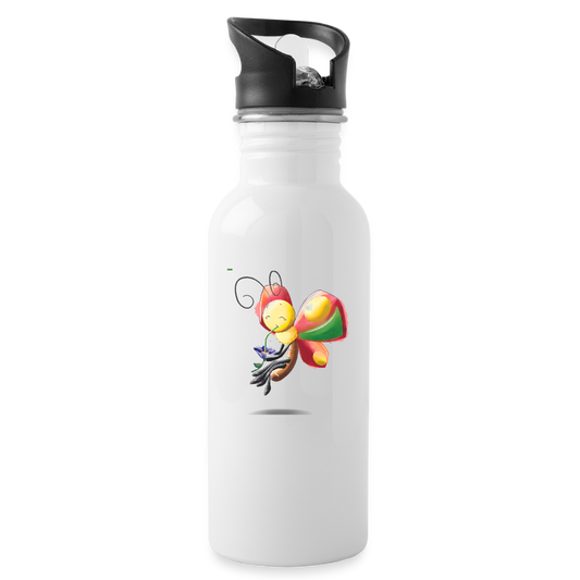 Magical Meadows - Wise Butterfly - Water Bottle - white