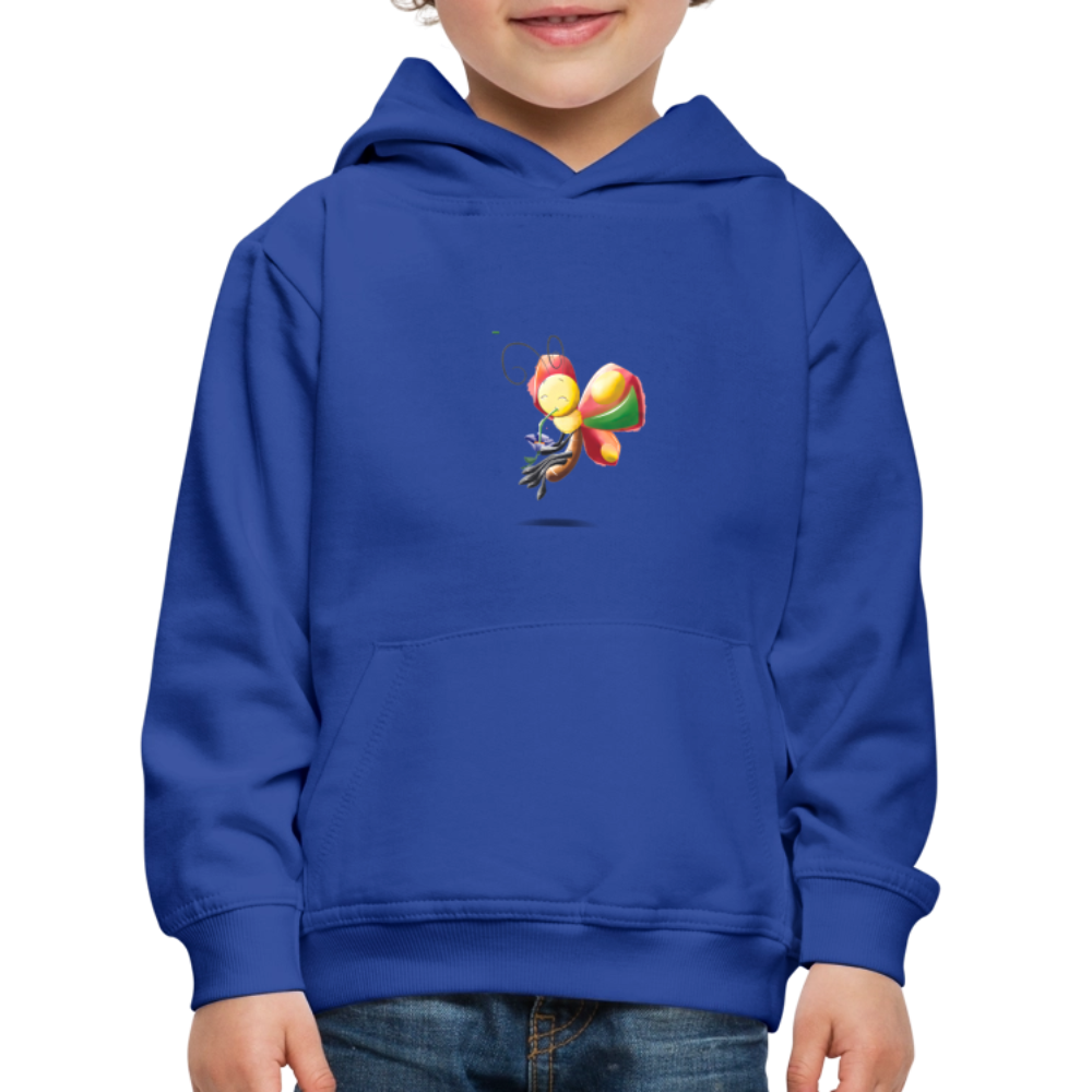 Magical Meadows - Wise Butterfly - Kids' Premium Hoodie - royal blue