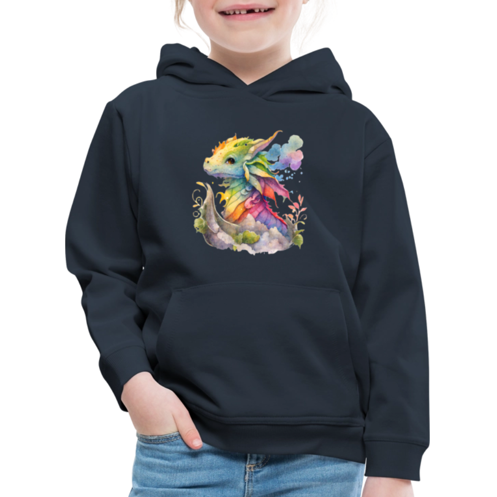 Kaida Brightscale (D3) Kids' Premium Hoodie - navy