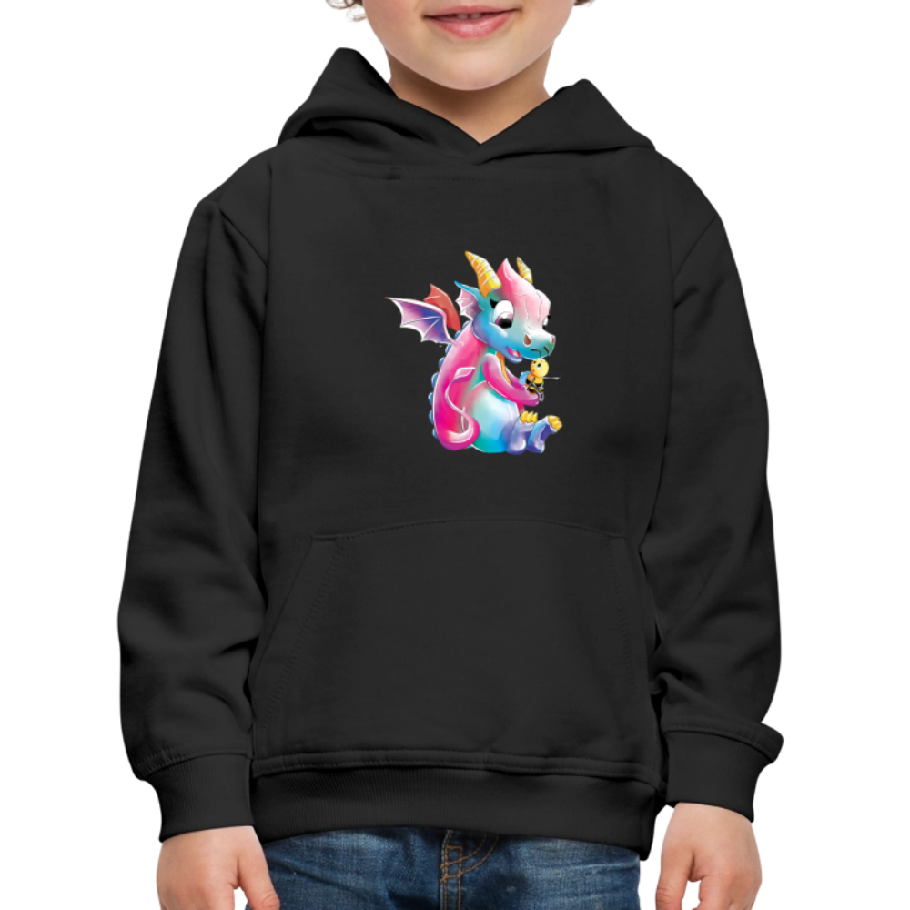 Magical Meadows - Over There - Kids' Premium Hoodie - black